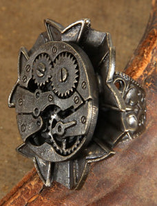 Steampunk Gear Ring