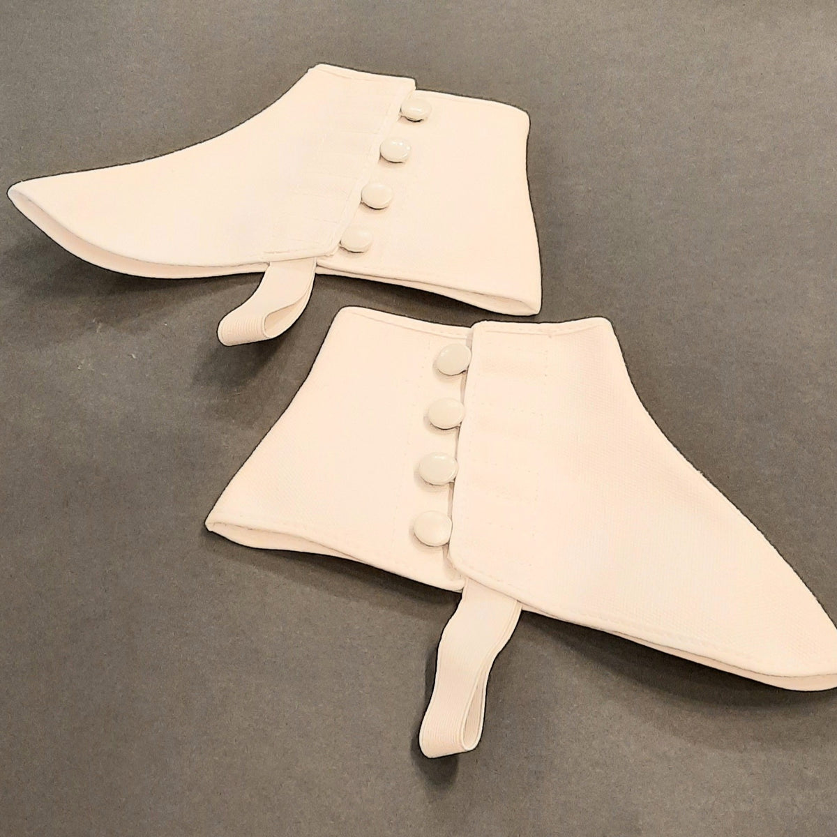 White Canvas Spats – Off Broadway Vintage & Costumes white-canvas-spats-off-broadway-vintage-costumes