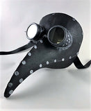 Plague Doctor Mask Futuristico Saldatore – Black Iron