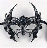 Venetian Mask Laser Cut Metal – Baroque Skull Devil