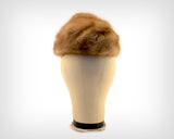 50s Hat / 1950s Brown Mink “Acorn Beret