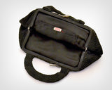 1930s Crochet Purse / 1930’s Black Crocheted Silk Hand-Beaded Belgian Handbag
