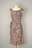 1950s Wiggle Dress / Dress with Matching Bolero / 1950s Dress Set / Bombshell Dress / Size Medium Size Large