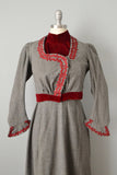 Victorian Suit / Late 1800s Winter Suit / Victorian Skirt and Jacket / Antique Outfit / Size Small