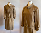 Nina Ricci Dress / 1960s Dress / Nina Ricci Boutique For Marshall Fields And Company / Skort Dress / Size Medium Large