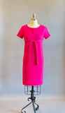 1960s Knit Dress / Jonathan Logan Dress / 1960s Mod Dress / Size Small