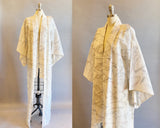Vintage Kimono / Japanese Kimono / Unisex Kimono / Silk Kimono / One Size