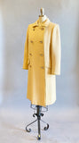 1960's Amen Wardy Coat / 1960s Designer Coat / Vintage Dress Coat / Evening Coat / 60's Coat / Size Small Size Medium