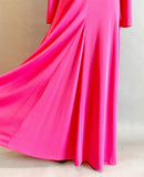 Lilli Diamond Dress / 1970s Maxi Dress / 1970s Hostess Gown / Size Large