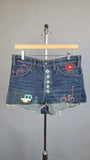 1960s Levi's / Levi's Orange Tab Cut Off Shorts with Big "E" / !960s Short-Shorts / Customized Levi's / Big E Levi's / Waist 32"