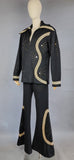 1960s Rock n Roll Suit / Elvis Suit / Glam Rocker Outfit / Authentic Hollywood Clothing / Bill Belew Style Suit / Size Men's Medium Large