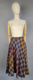 Plaid Suit / 1980s Plaid Suit by Carol Horn / Neiman Marcus / Cape Jacket / Size Small