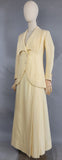 Edwardian Walking Suit / Italian Edwardian Fashion / 1910s Ivory Walking Suit / Wedding Suit / Edwardian Day Wear / 1910s Suit / Size Small