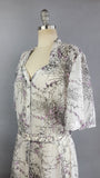 1950s Dress / Plus Size 1950s Dress / Deadstock 1950s Dress / Dress by L'Aiglon  / Size X-L Extra Large XXL Plus