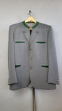 1960s Austrian Suit / Men's Bavarian Suit / Oktoberfest Suit / Size Medium - Large