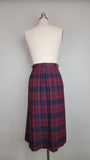 Women's Kilt / Tartan Skirt / Scottish Kilt / Made in Scotland / Plaid Wool Skirt / Size - Medium - Large