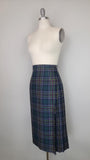 Women's Kilt / Tartan Skirt / Irish Kilt / Made in Ireland / Plaid Wool Skirt / Cockburn Tartan / Size - Extra Large