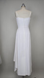 1960s Gown / White Gown / Sequined White Gown / White Evening Dress / Alternative Bridal Gown / Size Small