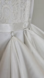 1970s Wedding Gown / Wedding Dress / White Wedding Dress / Bohemian Wedding Dress / Size Medium