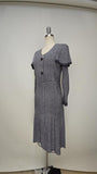 1930s Dress / Dust Bowl Dress / Antique Dress / 1930s Day Dress / 1920s Day Dress / Size Small Extra Small