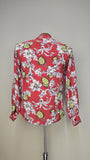 1940s Hawaiian Shirt / Vintage Hawaiian / Rayon Hawaiian Shirt / Aloha Shirt / Size Men's Small