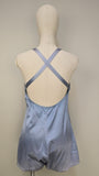 1940s Catalina Swimsuit / Rare Catalina / Satin Swimsuit / Rockabilly Swimsuit / Pin Up Swimsuit / Size Large