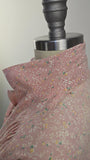 1930s Dress / 1930s Housedress / Lawn Dress / Floral Dress / 1930s Day Dress / Pink Summer Dress / Size Small