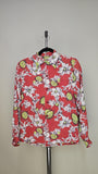 1940s Hawaiian Shirt / Vintage Hawaiian / Rayon Hawaiian Shirt / Aloha Shirt / Size Men's Small