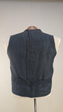 1940s Mariachi Jacket / Mariachi Jacket and Vest / Ranchera Jacket / Black & White Mariachi Jacket / Day of the Dead Suit / Size Men's Small