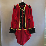 Red Velvet Regency Tailcoat