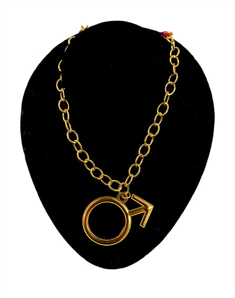 Gold Tone Transgender Symbol Charm Pendant Necklace LGBTQ Adult -  Walmart.com