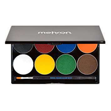 Mehron Paradise Makeup AQ  8 Color Palette